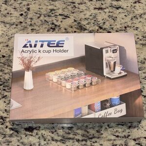 Acrylic K-Cup Holder - Clear